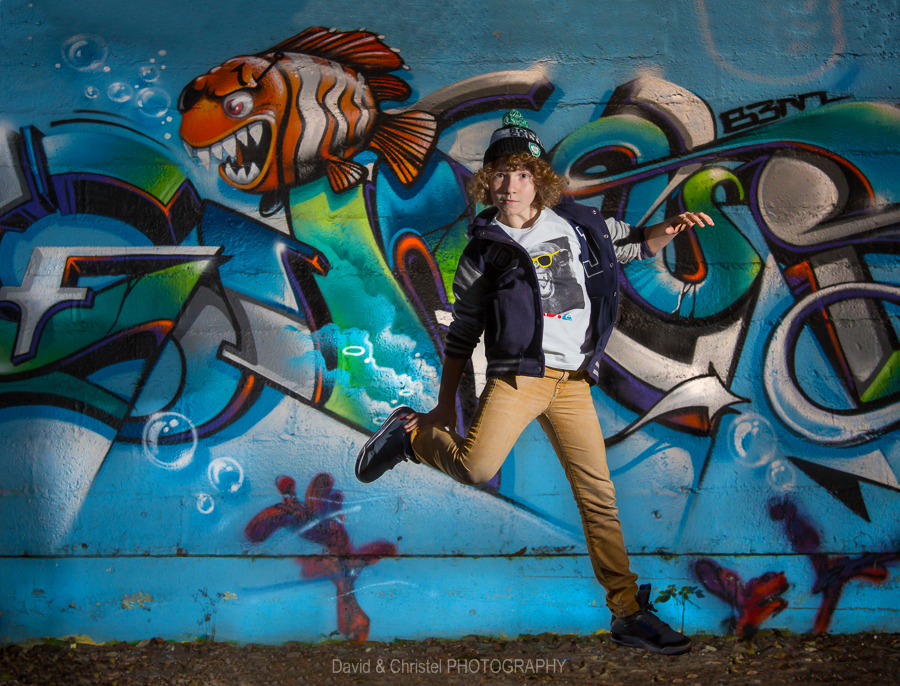 david et christel photographie photo d'adolescent et graffiti