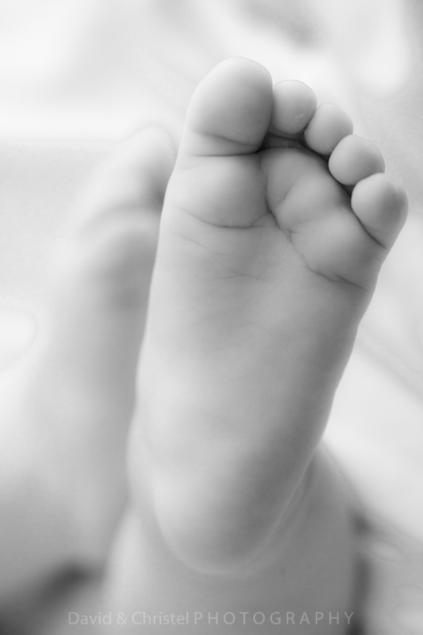 photo de pied de bébé