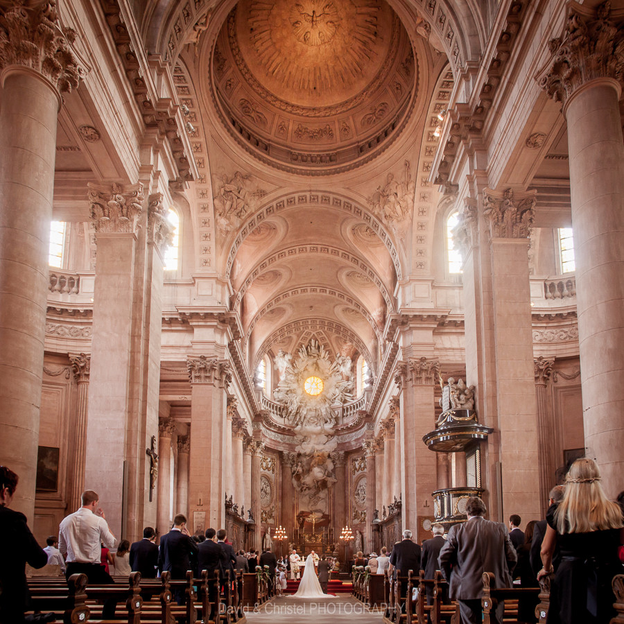 photo de mariage dans une cathedrale_