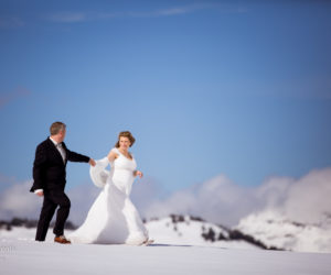 Mariage dans les Alpes